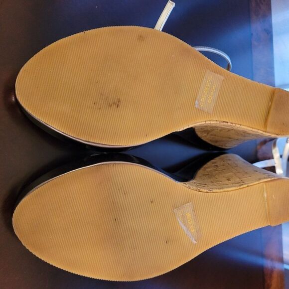 CARRINI WOMEN"S WEDGE STYLE  OPEN TOE  ANKLE STRAP SANDAL - Picture 9 of 16